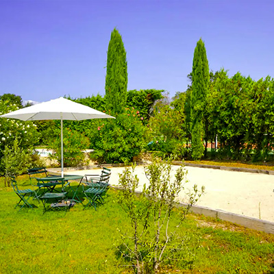 Petanque court
